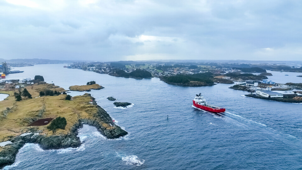 NAIS viser AIS-posisjonsdata fra fartøy i norske farvann. Dette er offentlige data hentet fra Kystverkets nasjonale AIS-nettverk. Foto: Kystverket.